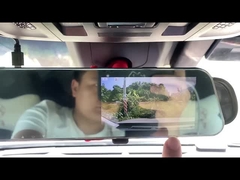 60HZ Blackbox Rear Mirror Dash Cam Car Camera Driving Video Recorder 1080P