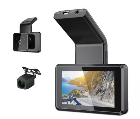 3인치 와이파이 GPS 비디오 자동차 DVR 카메라 레코더 FHD 1080P 24H 주차 모니터