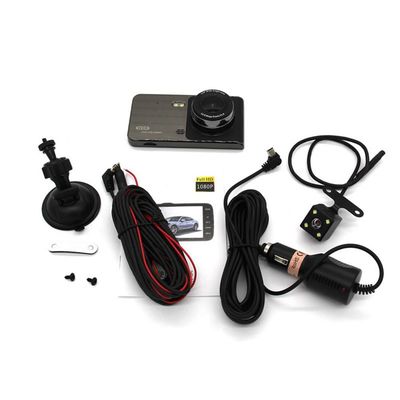 4인치 자동차용 블루투스 듀얼 카메라 블랙박스 DVR 32GB +128GB