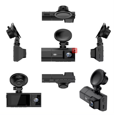 WDR 128GB 4K GPS 대시 캠 대시 장착 카메라 3 채널