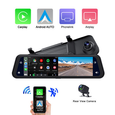 듀얼 캠 HD1080P Carplay 대시보드 블랙박스 구동 비디오 레코더 12인치 2K