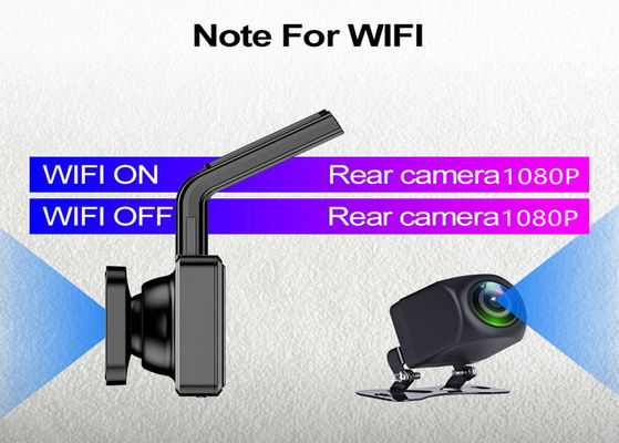MSTAR MSC8336 대시보드 자동차 캠 레코더 디스플레이 1080P 듀얼 렌즈 내장 WiFi GPS