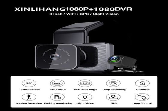 3인치 RGB USB 자동차 캠코더 FHD 1080P IPS 스크린 자동 DVR 블랙박스