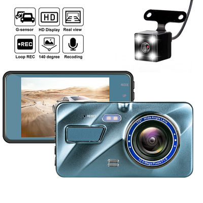 자동으로 24시간 전면 후면 WDR 블랙박스 DVR 블랙박스