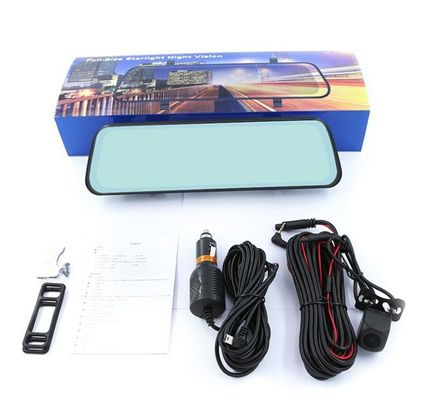 32GB 10인치 차량 블랙박스 DVR 블랙박스 FHD 1080p 스트림 미디어