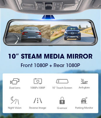 32GB 음성 제어 자동차 캠코더 FHD 1080P 대시캠 모드 주차 IP57 방수