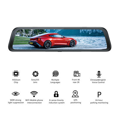 ODM SONY335 DVR 자동차 대시보드 카메라 4K GPS 포함