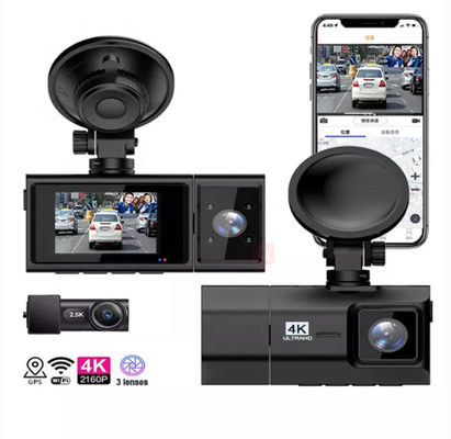 소니 IMX335 1080P 듀얼 렌즈 자동차 DVR 카메라 차량용 블랙박스 2.5K