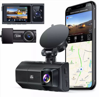 4K 와이파이 대시캠 풀 HD 자동차 DVR 자동차 캠코더 FHD 1080p IMX335