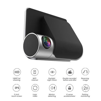 주차 감시자 주기 기록 차를 위한 가득 차있는 HD 차 DVR 1080p Dashcams