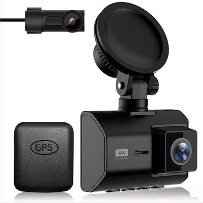 Sony IMX335 센서가 장착된 2인치 IPS 듀얼 Dashcam WiFi 4K 2K 듀얼