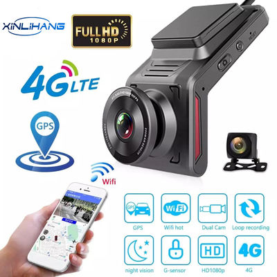 4G WiFi 차 DVR 배면도 지원 APP 통제를 가진 똑똑한 안드로이드 돌진 캠 GPS