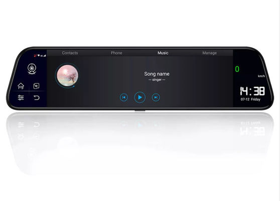 4G ADAS 안드로이드 GPS 네비게이션 차량용 캠코더 FHD 1080p DVR 12인치