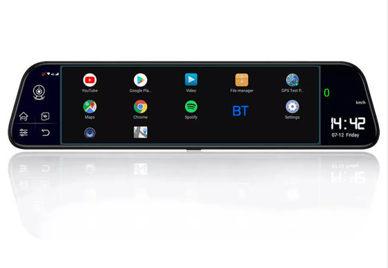 4GB 32GB 동작 활성화 대시캠 12인치 DVR 백미러 DVR ADAS GPS