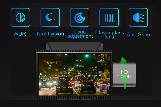 4G 안드로이드 8.1 백미러 자동차 HD DVR 1080p IPS 터치 스트리밍 미디어