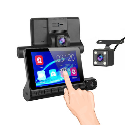 4인치 터치스크린 무선 대시보드 카메라 대시보드 DVR 시스템 GSensor 동작 감지