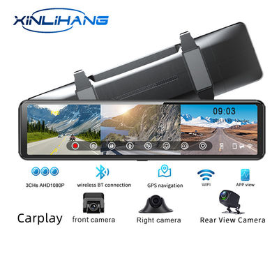무선 Carplay 풀 HD 와이파이 Adas USB 자동차 DVR 카메라 1440P