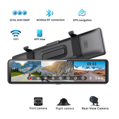 백미러 사용자 정의 Carplay 대시보드 자동차 놀이 Bluetooth DVR 2.5K 1440P