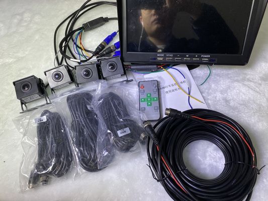 10인치 트럭 대시보드 장착 대시 캠 128G 자동차 DVR 카메라 시스템 9V-36V