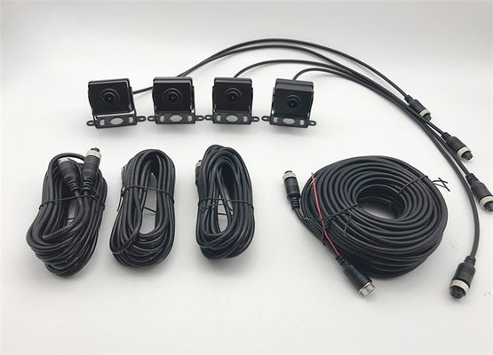 AHD 720P 차량용 트럭 9.66인치 화면 대시 캠 레코더 DVR 4CH