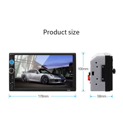 범용 모션 활성화 Dashcam 네비게이터 7.0 인치 Ips 스크린 자동차 DVR FM DVD 플레이어