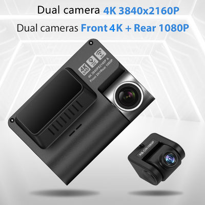 3 인치 IPS 화면 UHD 4K GPS 대시캠 와이파이 GPS 자동차 DVR 계기판 카메라