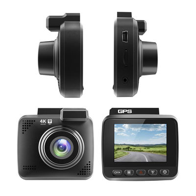 소니 IMX335 야간 시력 4K GPS 대시캠 듀얼 카메라 170 도 FOV DVR 자동차 카메라