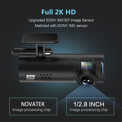 70mai 숨겨진 대시 캠 와이파이 GPS Novatek 96672 칩셋 FHD 단일 렌즈